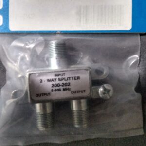2 way splitter