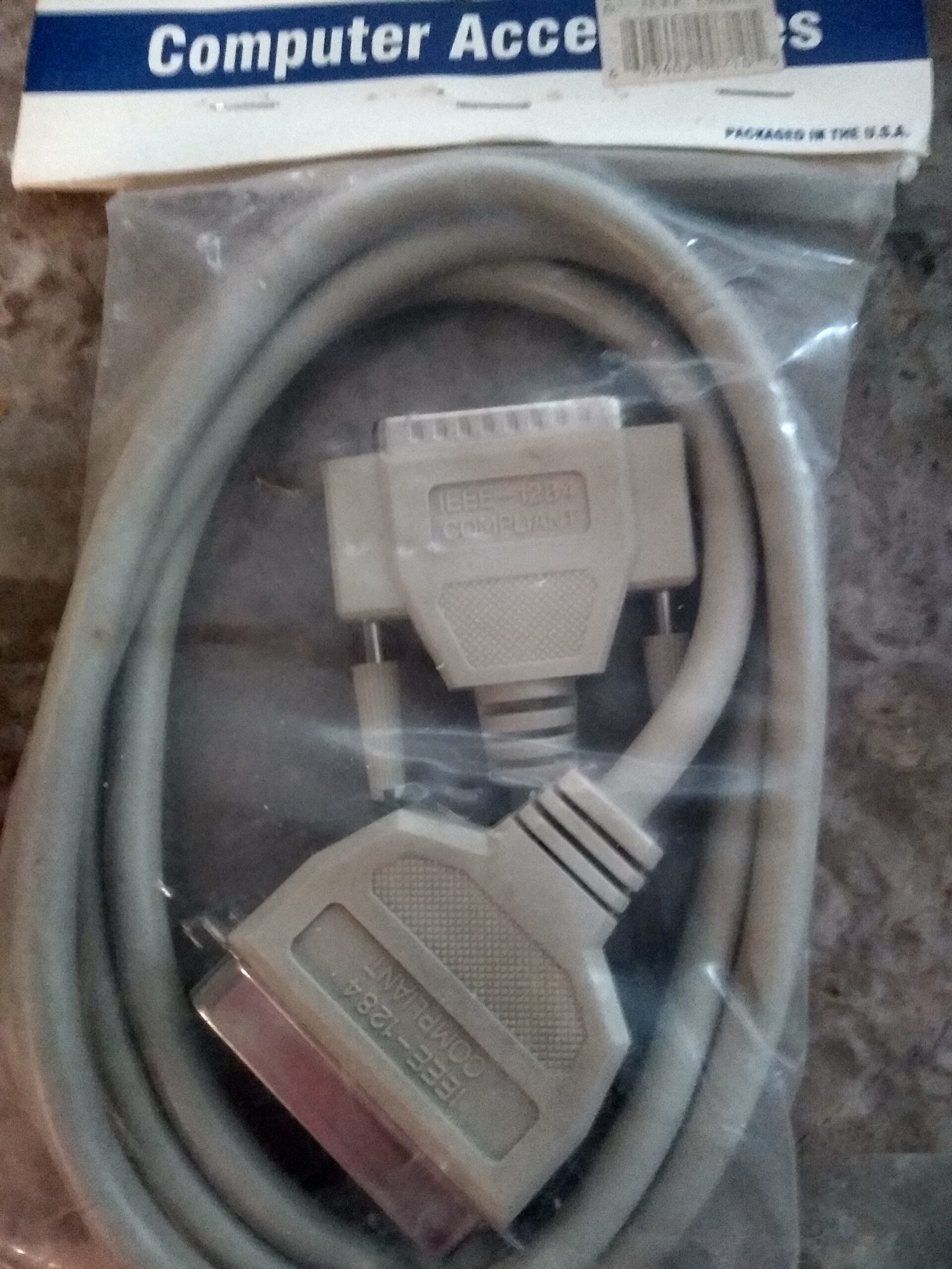 6′ IEEE Printer Cable Bi Directional