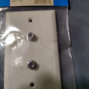 TV Dual Wall Plate White