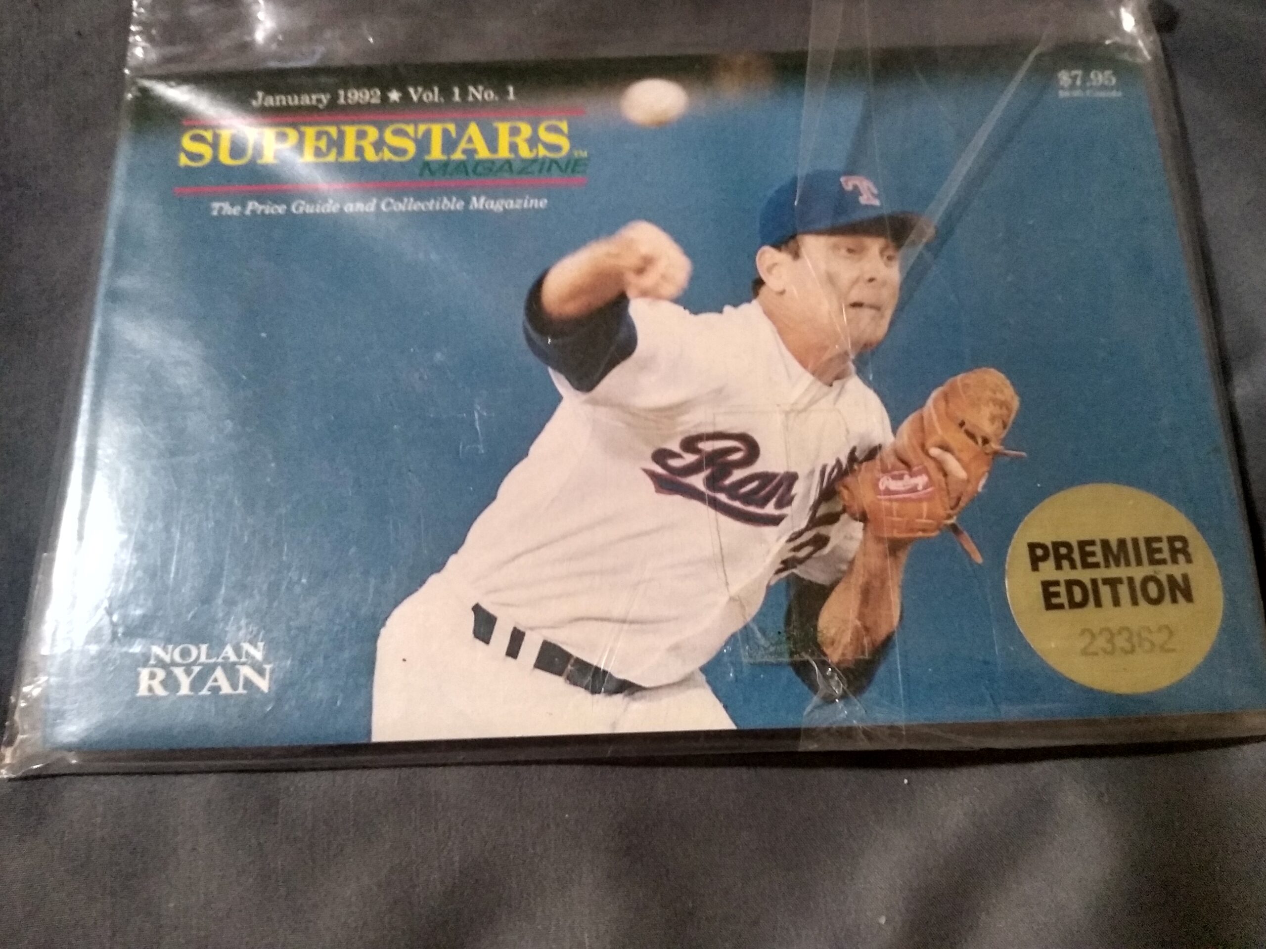 Superstars Volume 1 Number 1 Nolan Ryan/Frank Thomas