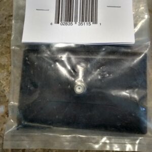 TV Single Wall Plate Dark Brown