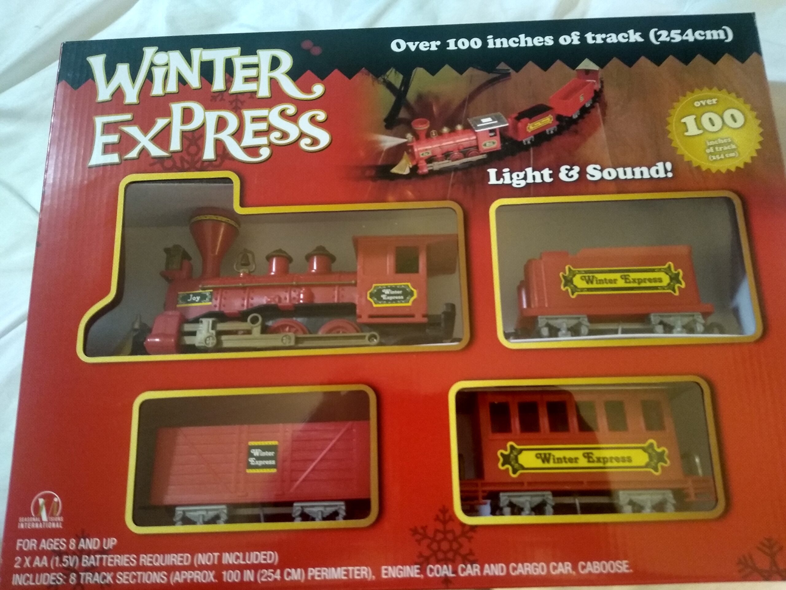 Toy Train with Track