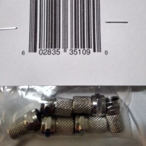 RG 6 Twist On Connector 6 PK