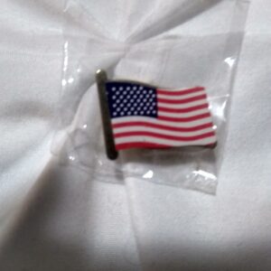 American Flag Clutch Pin