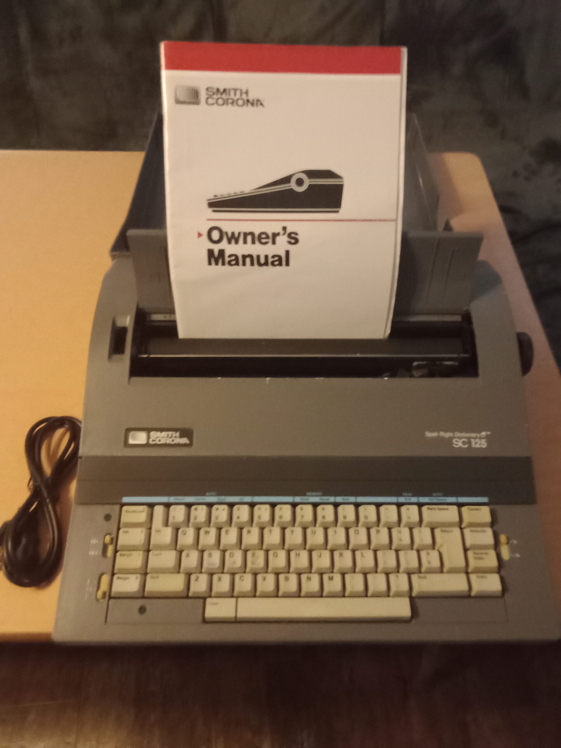 Smith Corona Electric Typewriter